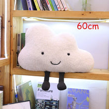 Load image into Gallery viewer, New Large Cartoon Cloud Plush Pillow super Soft Cushion Lovey Smile Cloud Stuffed Plush Toys For Children Baby Kids Girl Gift
