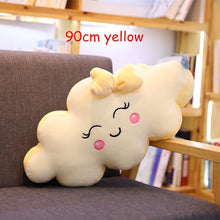 Load image into Gallery viewer, New Large Cartoon Cloud Plush Pillow super Soft Cushion Lovey Smile Cloud Stuffed Plush Toys For Children Baby Kids Girl Gift
