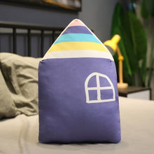 Load image into Gallery viewer, Huggable New 3D House Shaped Cushion Soft Plush Pillow Home Sofa Car Seat Bedroom Baby Calm Sleep Stuffed Toys Room Decoration
