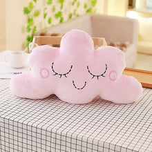 Load image into Gallery viewer, cute Sky Series Stuffed Moon, Star Clouds bowknot Plush Baby Toys Soft Cushion Nice baby sleeping Pillow kids gifts home decor
