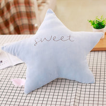 Load image into Gallery viewer, cute Sky Series Stuffed Moon, Star Clouds bowknot Plush Baby Toys Soft Cushion Nice baby sleeping Pillow kids gifts home decor
