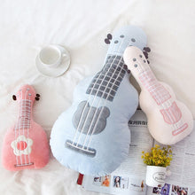 Load image into Gallery viewer, Large simulation ukulele plush toy guitar plush pillow stuffed doll birthday gift for girl
